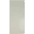 Bathroom Partition Components: 26 in Wd, 58 in Ht, 1 in Thick, Almond, Door