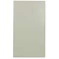 Bathroom Partition Components: 22 in Wd, 58 in Ht, 1 in Thick, Almond