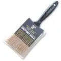 3" Flat Sash Polyester Paint Brush, Firm, for All Paint & Coatings, 1 EA
