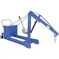Vestil Mobile Floor Crane, Counter Balanced, 1,000 Capacity (Lb.), 62-5/16" Height