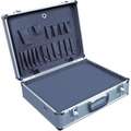 Vestil Protective Case, 18" Overall Length, 14" Overall Width, 6" Overall Depth, Aluminum, Silver