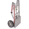 Folding Hand Truck, Continuous Frame Flow-Back, 500 lb., Overall Width 18-1/2", Overall Height 49"