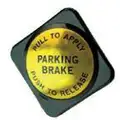 Parking Brake Knob 0.376" Hole Diameter Yellow