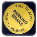 Parking Brake Knob 1/4" -28 Thread Push-Pull Valves