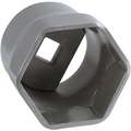 OTC 3" Steel Locknut Socket with 3/4" Drive Size and Natural Finish