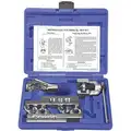 Imperial Flaring and Cutting Kit: Single 45 Degree, Aluminum/Brass/Copper/Steel, Tool Case, Case