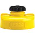 Trico Corp HDPE Storage Lid, Yellow; For Use With Lubricating Fluids