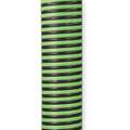 Water Suction and Discharge Hose: 3 in Hose Inside Dia., 45 psi, Black/Green, 100 ft Hose Lg