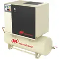 1-Phase 7.5 HP Rotary Screw Air Compressor w/Air Dryer with 80 gal. Tank Size