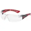 Bolle Rush+ Anti-Fog, Scratch-Resistant Safety Glasses, Clear Lens Color