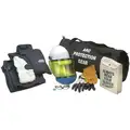 Chicago Protective Apparel 12.0 cal./cm2 Arc Flash Protection Clothing Kit, 2-HRC, Navy, XL