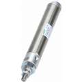 1-1/4" Air Cylinder Bore Dia. with 5" Stroke Stainless Steel , Nose Mounted Air Cylinder