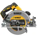 Circular Saw, 7-1/4" Blade Dia., Right Blade Side, Bevel Angle Range 0 to 57 Right