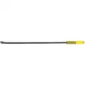 Stanley Screwdriver Handle Pry Bar: Chisel End, 36 in Overall Lg, 5/8 in Bar Wd, 5/8 in End Wd, T No