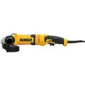 Angle Grinder, 5" or 6" Wheel Dia., 13 Amps, 120VAC, 9000 No Load RPM, Trigger Switch