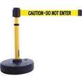 Banner Stakes PLUS Barrier System: Yellow, Caution - Do Not Enter