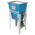 Herkules Parts Washer: For Solvent/Water-Based Solution Base Type, Auto, 5 gal Drum Capacity, Blue
