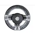 Plastic and Elastic Steering Wheel Cover, Clear