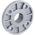 PVC Solid Flange, Socket, 1" Pipe Size - Pipe Fitting