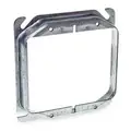 Raco Plaster Ring, Mounting Accessories, Galvanized Zinc, Silver, For Use With 4" Two Gang Box
