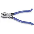 Klein Tools Iron Workers Plier: Flat, 9-3/8"Overall L, 1-5/8" Jaw L, 1-1/4" Jaw W, 5/8" Jaw Thick