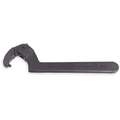 Adjustable Pin Spanner Wrench, Side, Alloy Steel, Black Oxide, Pin Diameter 3/8 in