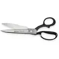 Carpet Shears, Carpet and Heavy Fabric, Offset, Right Hand, Cutlery Steel, Polished, Length of Cut: