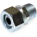 Raco Enhanced Rating Cord Connector, 0.38" to 0.50" Cord Dia., 1/2" MNPT Box Connection