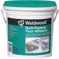 Weldwood Off White 1 gal. Flooring Adhesive, 20 to 40 min. Curing Time, 1 EA