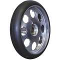 B & P Manufacturing Rubber Wheel, 8": For 5EPK5, For A12-B10-CA1-D12-NA