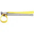 Ridgid Strap Wrench: For 5 1/2 in Outside Dia, 18 in Handle Lg, 1 3/4 in Strap Wd, Aluminum