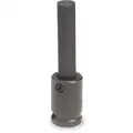 2-23/32" Forged Alloy Steel Impact Bit with 3/8" Drive Size and Black Oxide Finish