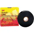 Scotch Rubber Splicing Tape, 30.00 mil Thick, 1" X 30 ft., Black, 1 EA