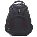 Eco Style Polyester Laptop Backpack for Laptop Up to 16" and 10" Tablet, Black