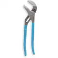 Channellock Straight Jaw Tongue and Groove Tongue and Groove Pliers, Dipped Handle, Max. Jaw Opening: 4-1/4