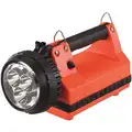 Streamlight Industrial Lantern: Rechargeable, 540 lm Max Brightness, 7 hr Run Time at Max Brightness, Orange