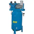 1 Phase - Electrical Vertical Tank Mounted 5.00HP - Air Compressor Stationary Air Compressor, 80 gal