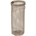 Flame Arrestor, Stainless Steel, Silver, 6" Length, 1-1/4" Outside Dia.