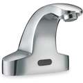 Chrome, Mid Arc, Bathroom Sink Faucet, Motion Sensor Faucet Activation, 0.5 gpm