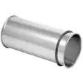 Galvanized Steel Adjustable Nipple, 10" Duct Fitting Diameter, 10-7/8" Duct Fitting Length
