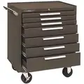 Kennedy Heavy Duty Rolling Tool Cabinet with 7 Drawers; 20" D x 35" H x 29" W, Brown