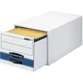 Bankers Box Record Storage Stackable Drawer, 10 3/8" Height, 12 1/2" Width, 23 1/4" Depth