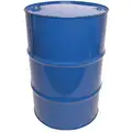 Transport Drum: 55 gal Capacity, 1A1/X1.8/300 UN Rating Liquid, 34 3/4 in Overall Ht, Blue, Lined