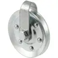 Pulley Strap and Bolt, Steel, Galvanized, 3" Length (In.), 3" Width (In.), 1 PR