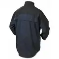 Miller Electric Black/Navy WeldX, Cotton Welding Jacket, Size: XL, 30" Length
