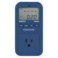 Reed Instruments Power Meter,2000W Max. Watts,LCD