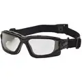 Pyramex Anti-Fog, Anti-Static, Scratch-Resistant Direct Dual Pane Goggle, Clear Lens