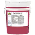 Zep Floor Cleaner: Bucket, 5 gal Container Size, Concentrated, Liquid, Red, Citrus