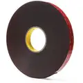 VHB Acrylic Foam Double Sided VHB Foam Tape, Acrylic Adhesive, 45.00 mil Thick, 25mm X 33m, Black