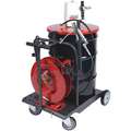 Portable Grease Pump with Gun, Fits Container Size 400 lb./55 gal. Drum, 2-1/2" Air Motor Size